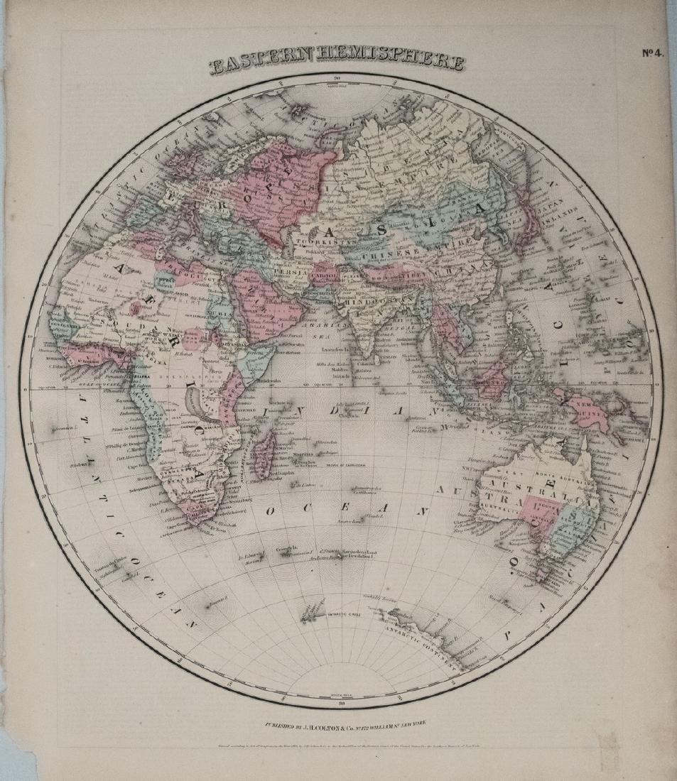 1855 Colton Map of Eastern Hemisphere -- Eastern (1 of 1)