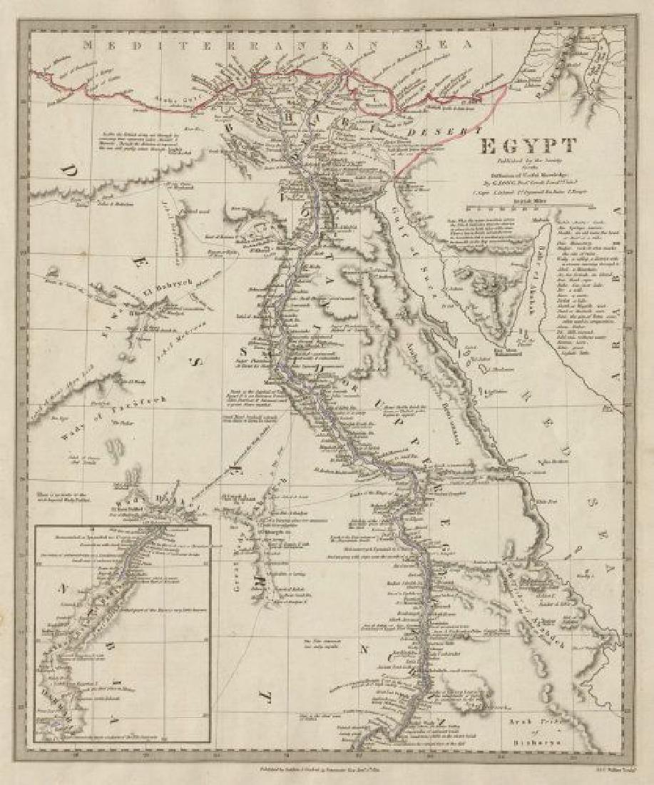 EGYPT & Nile valley. Pyramids monuments. Slave market. (1 of 2)