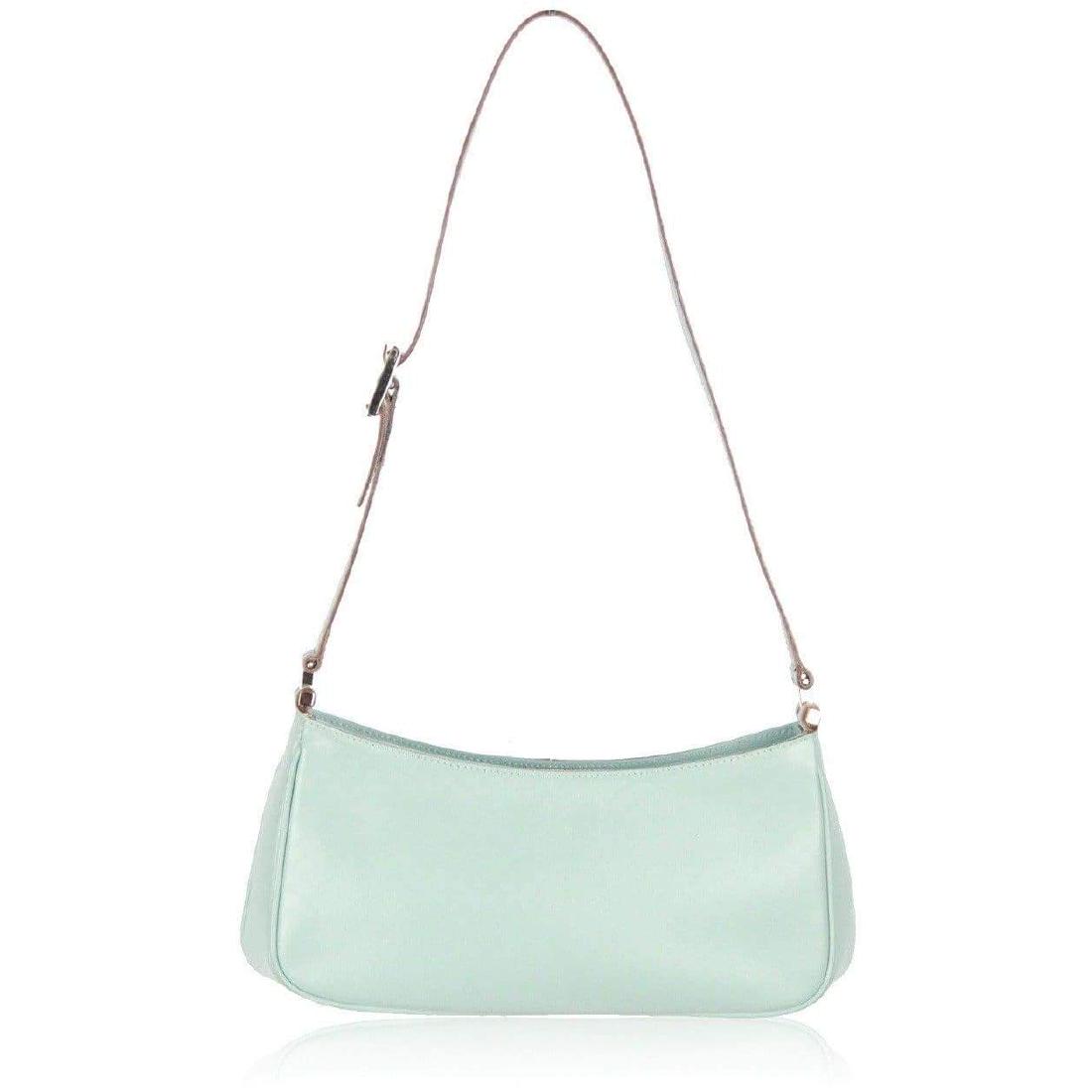 GUCCI Light Blue MICROGUCCISSIMA Leather SHOULDER BAG (1 of 8)