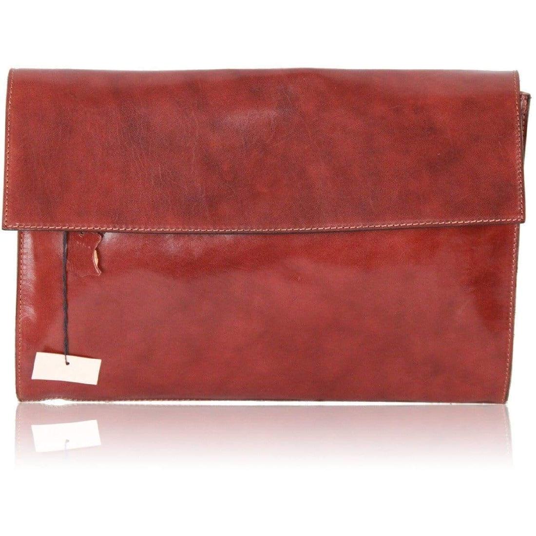 Unbranded VINTAGE Brown Leather PORTFOLIO Document (1 of 7)