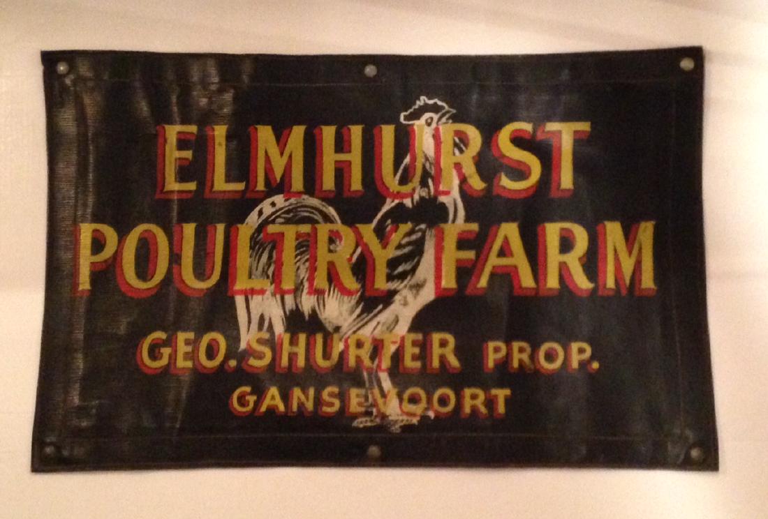 C1910-20 poultry farm sign in VGC (1 of 7)