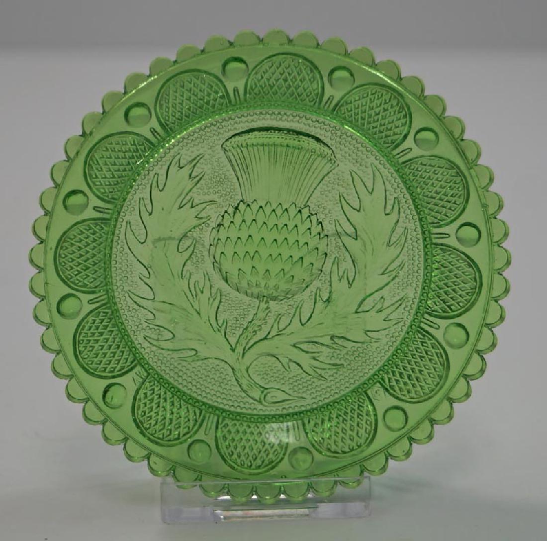 Vintage Thistle Pairpoint Cup Plate (1 of 4)