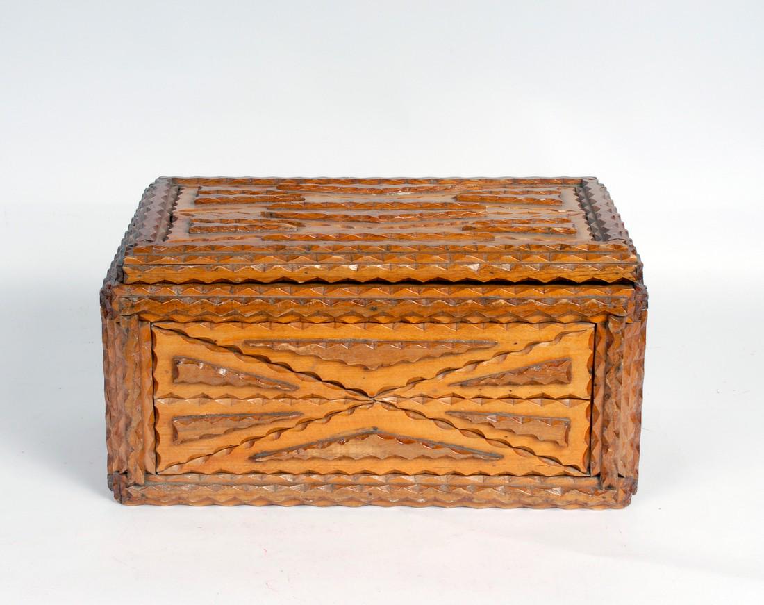 Tramp Art Box Illustrated in Book (1 of 5)