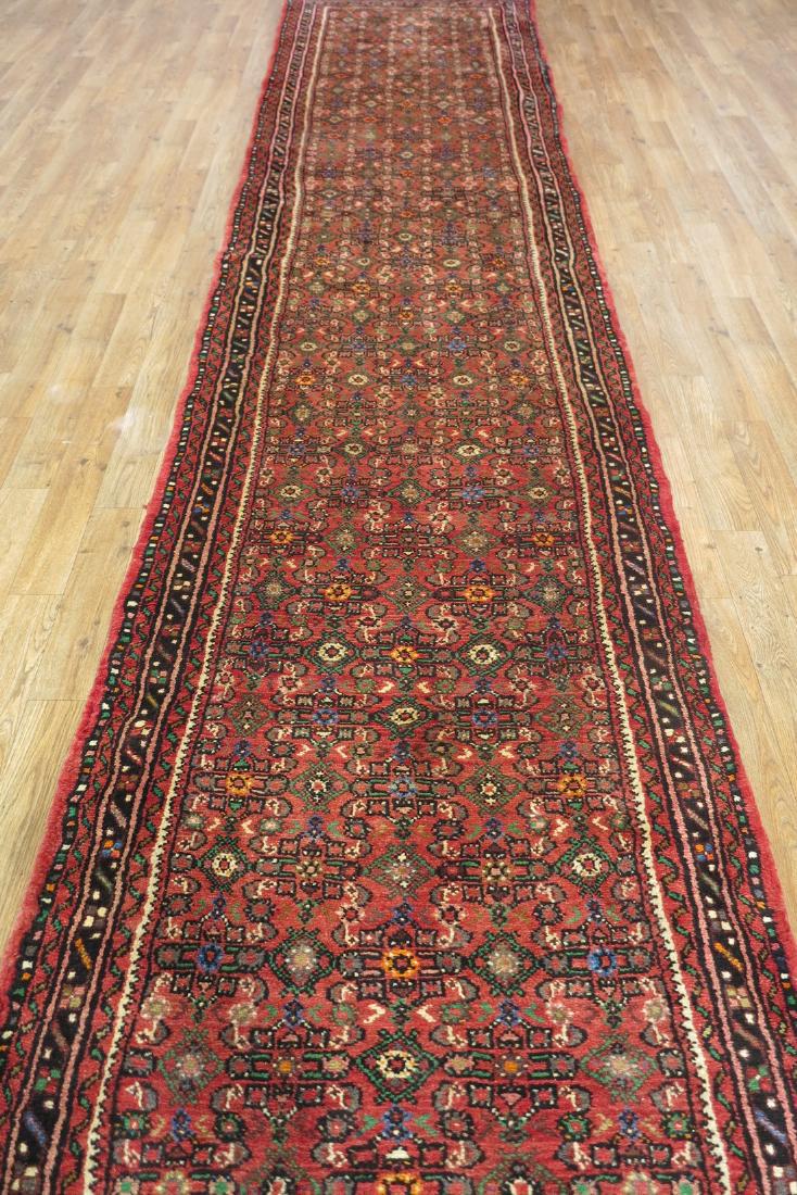 3 x 33 Semi-Antique Persian Hamadan Runner Rug (1 of 7)