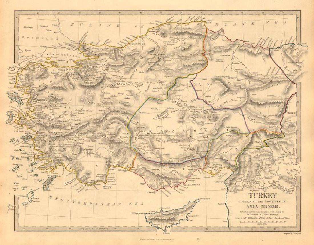 TURKEY. Asia Minor provinces. Karamania Adana Itchi (1 of 2)