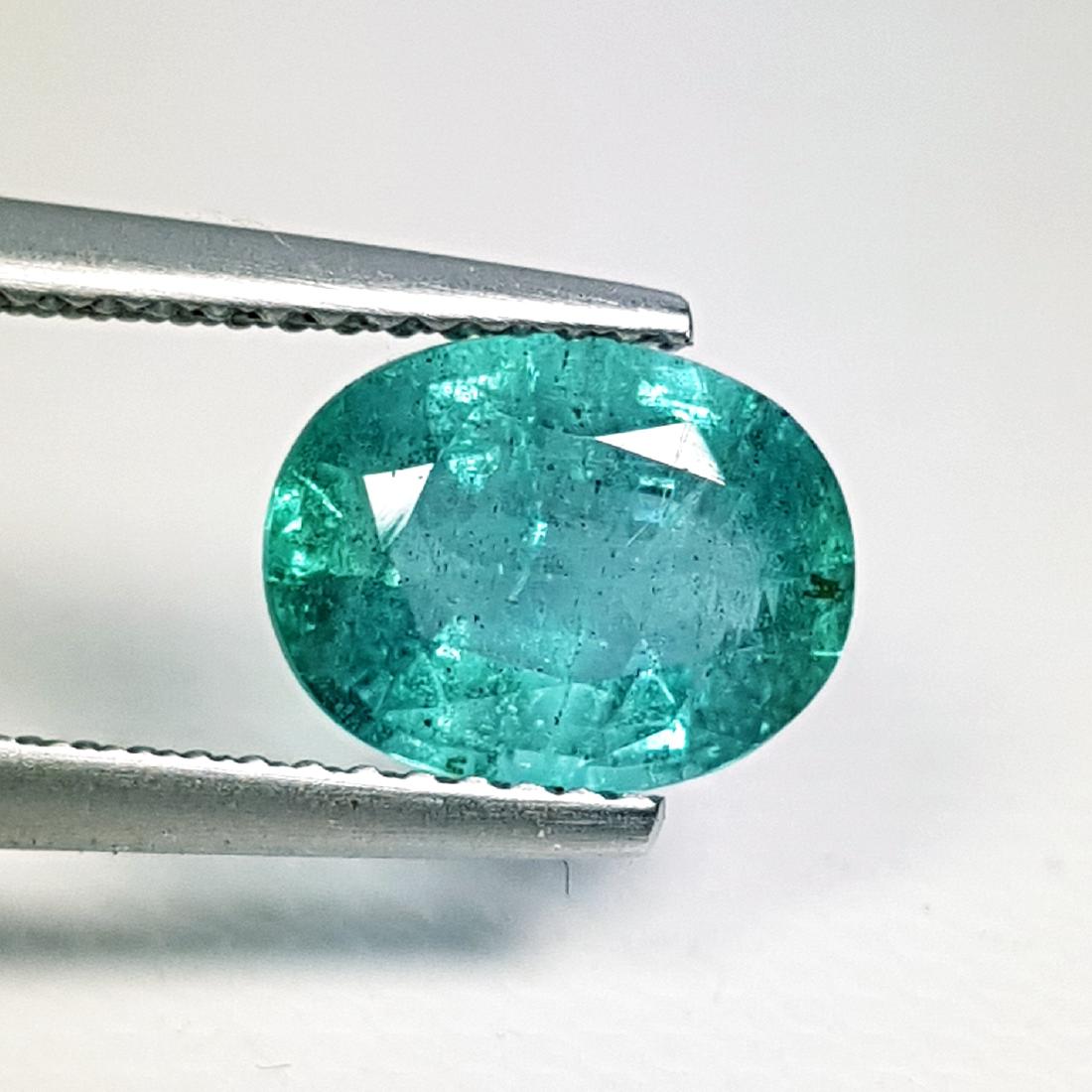 1.81 ct Top Quality Gem Beautiful Oval Natural Emerald (1 of 4)