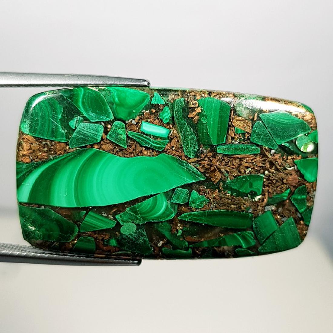 33.92 ct Natural Copper Malakite (1 of 4)