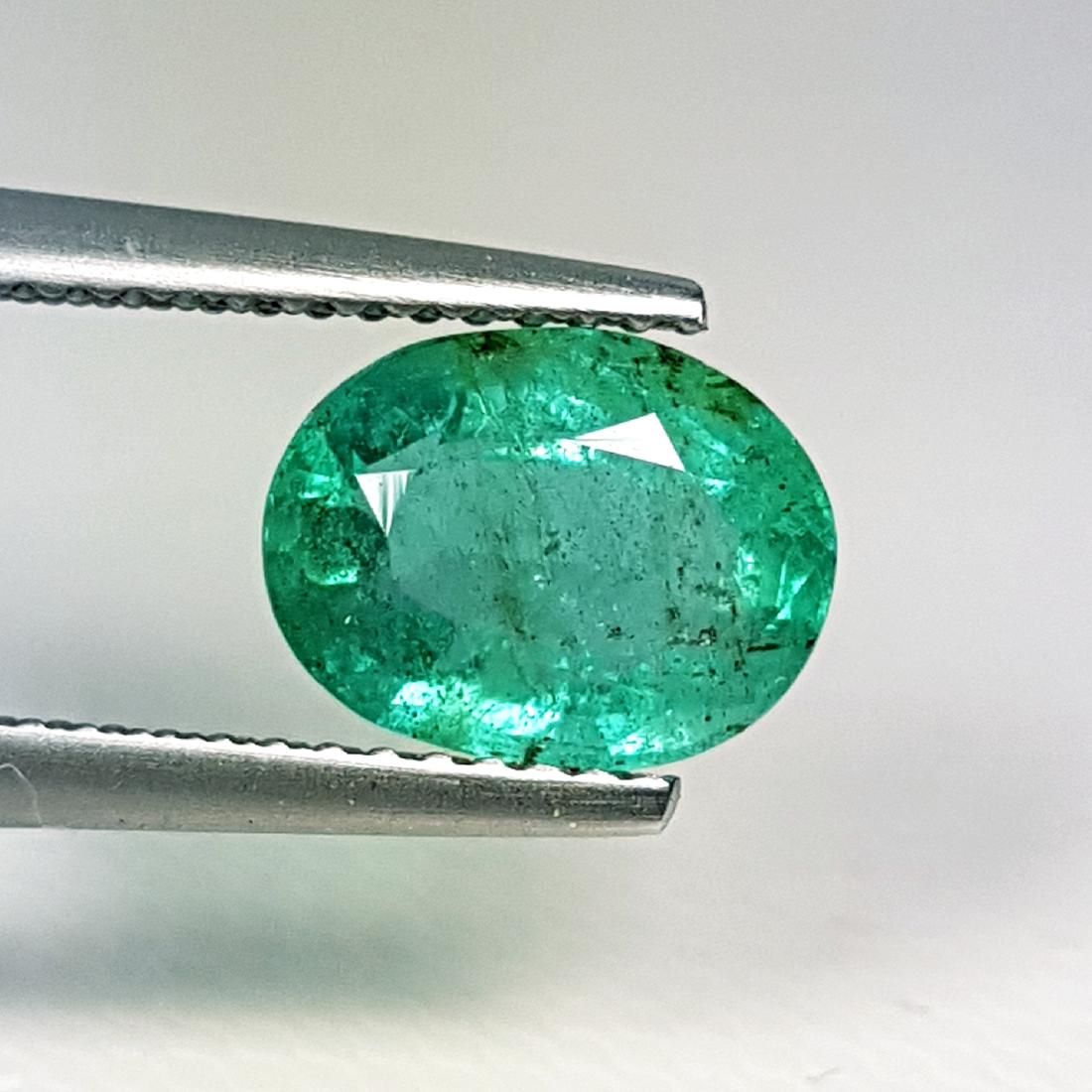 2.04 ct Beautiful Gem Fantastic Oval Natural Emerald (1 of 4)