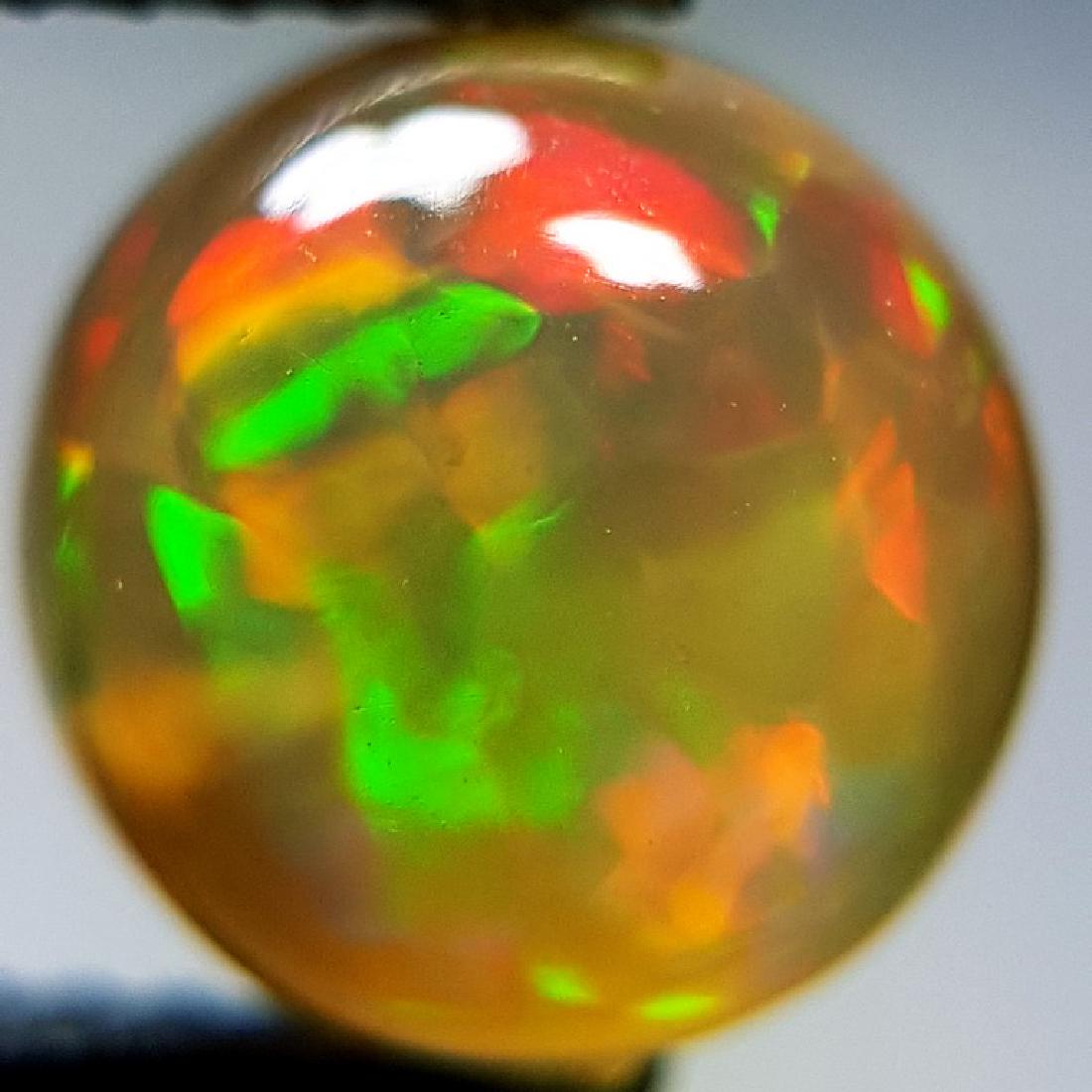 1.82 ct Fantastic Fire Round Cabochon Natural Ethiopian (1 of 8)