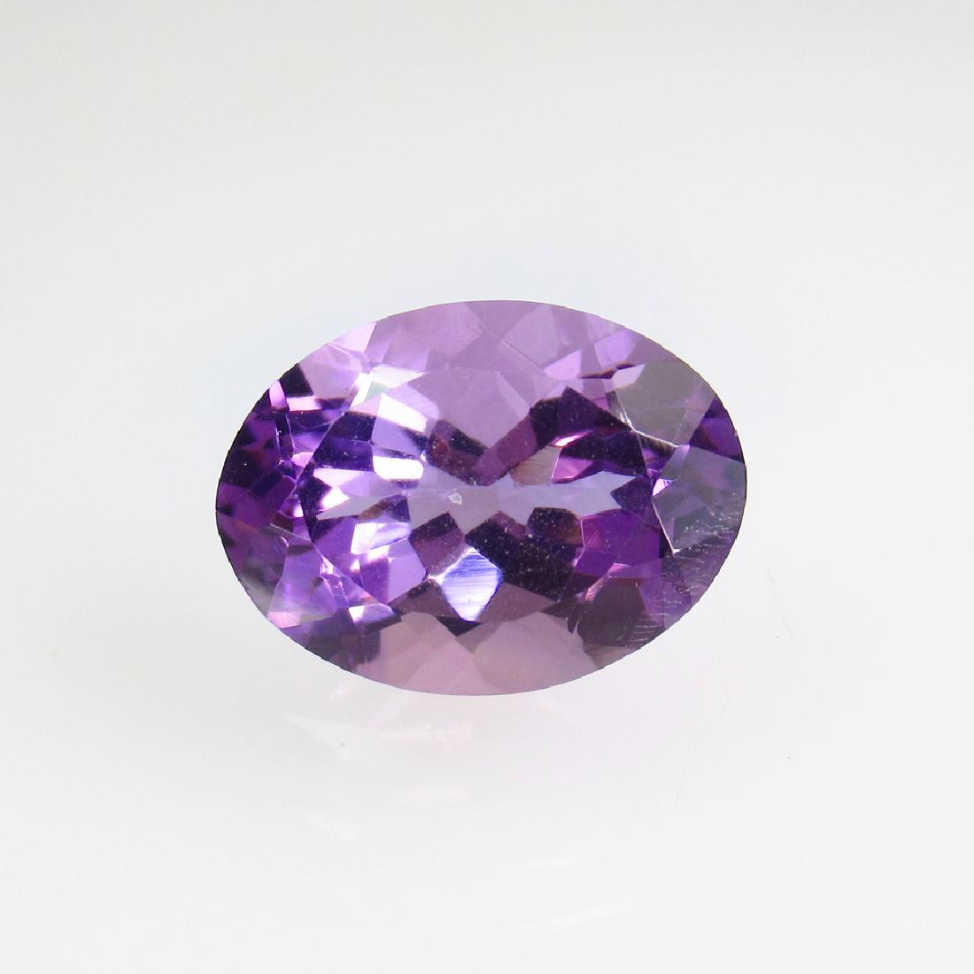 5.68 Ct Genuine Purple Amethyst Oval Cut (1 of 2)