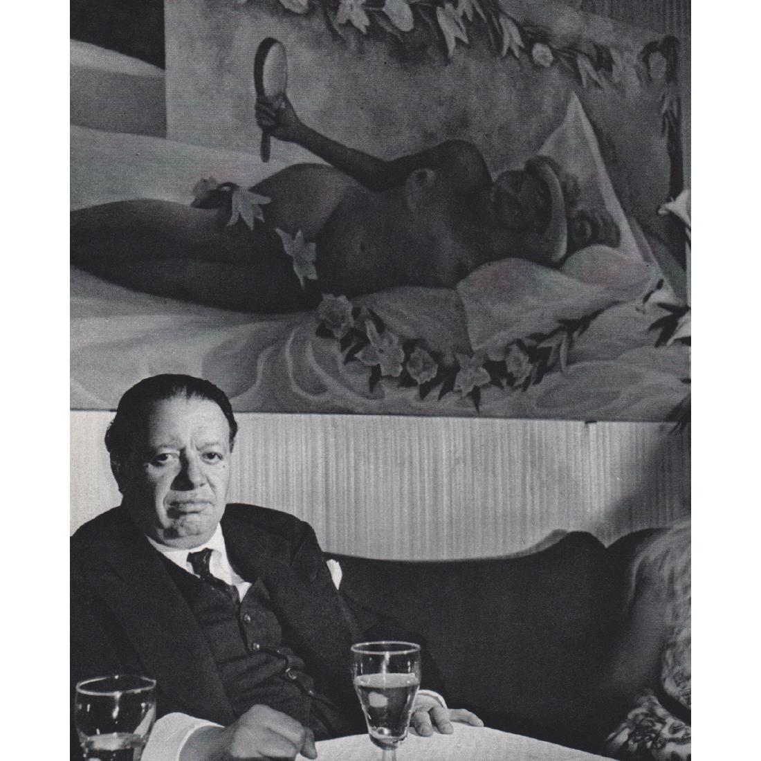HORST - Diego Rivera: Artist: HORST Print Title: Diego Rivera Diego Maria de la Concepcion Juan Nepomuceno Estanislao de la Rivera y Barrientos Acosta y Rodríguez, known as Diego Rivera (1886-1957) was a prominent Mexican