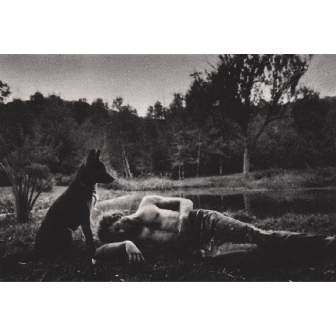 DUANE MICHALS - Man and his Dog (1 of 1)