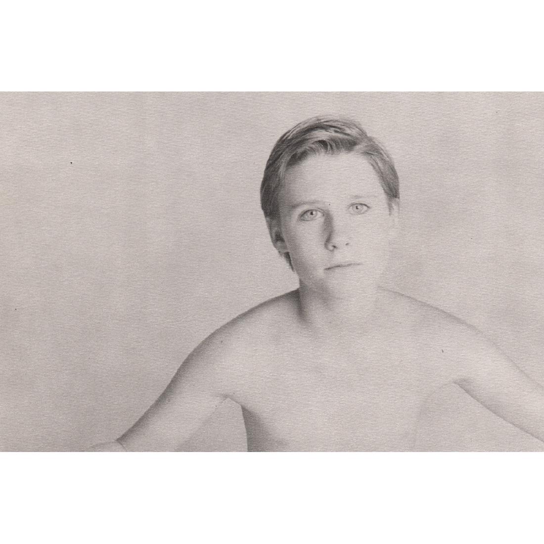 JOYCE TENNESON - Alexander, 1984: Artist: JOYCE TENNESON Print Title: Alexander, 1984 Medium: Sheet-fed Gravure Printing Date: 1980's Printed in France Image size approx. 7.75 x 5 inches Joyce Tenneson is an American fine art photogra