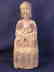 Antique original lacquer Bodhisattva figurine sitting