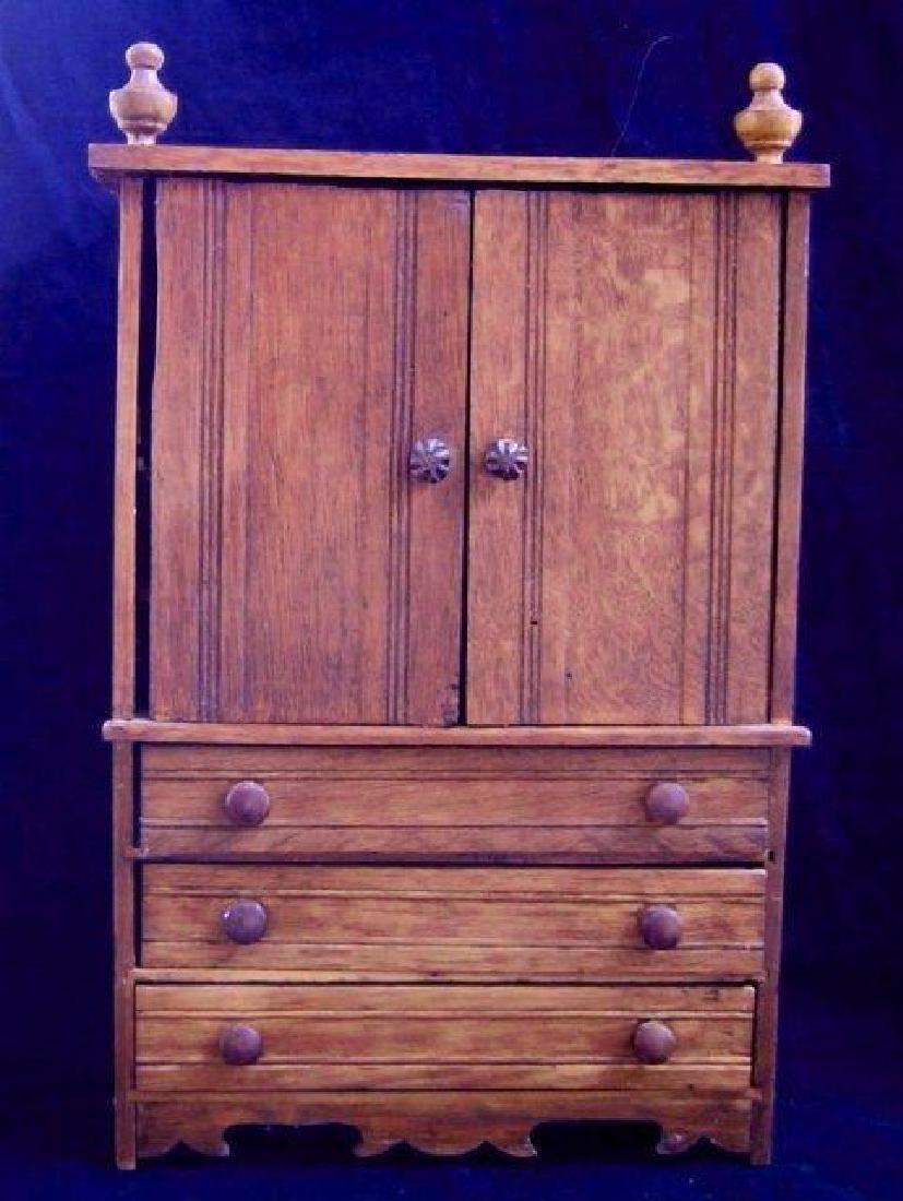 Antique Salesman's Sample Wood