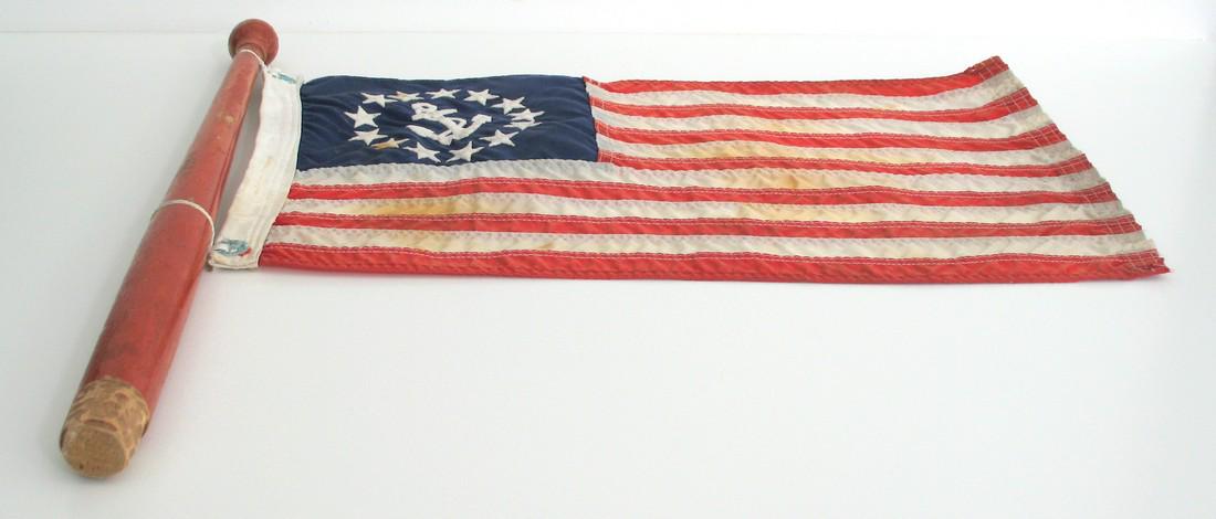 Vintage nautical boat flag. (1 of 3)