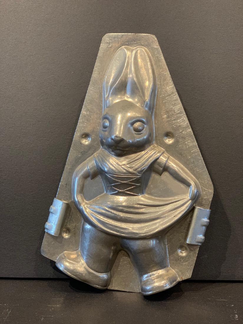 Rare Dancing Rabbit in a Dress Chocolate Mold, early (1 of 4)