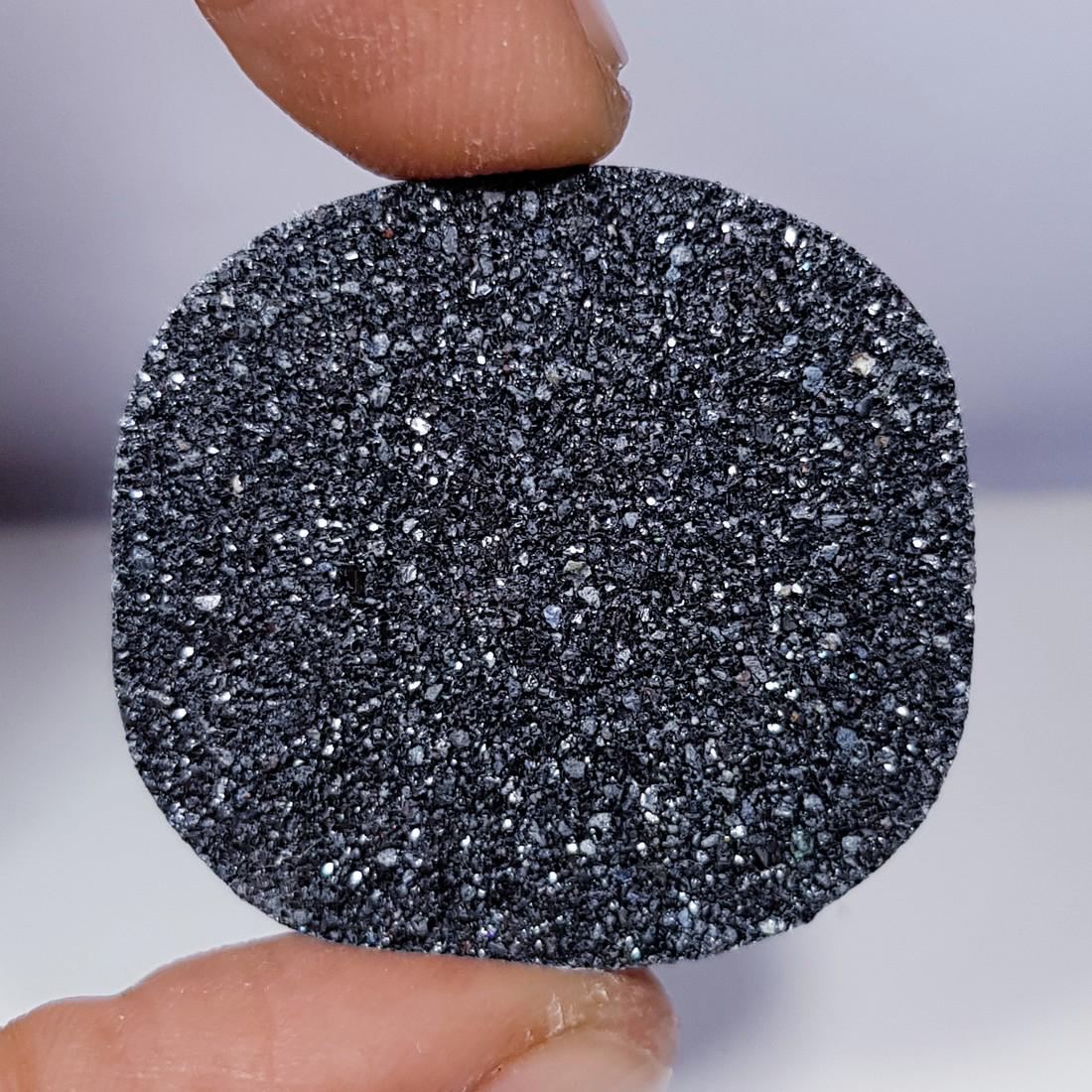 46.10 ct Natural Black Drucy (1 of 4)