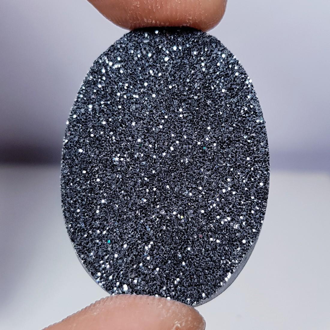 32.15 ct Natural Black Drucy (1 of 4)