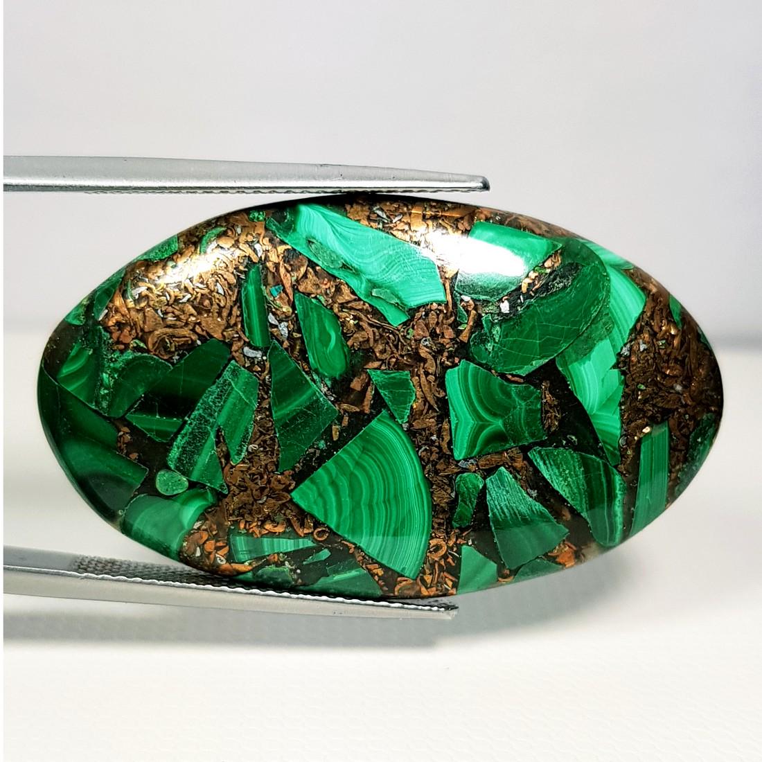 40.08 ct Natural Copper Malakite (1 of 4)