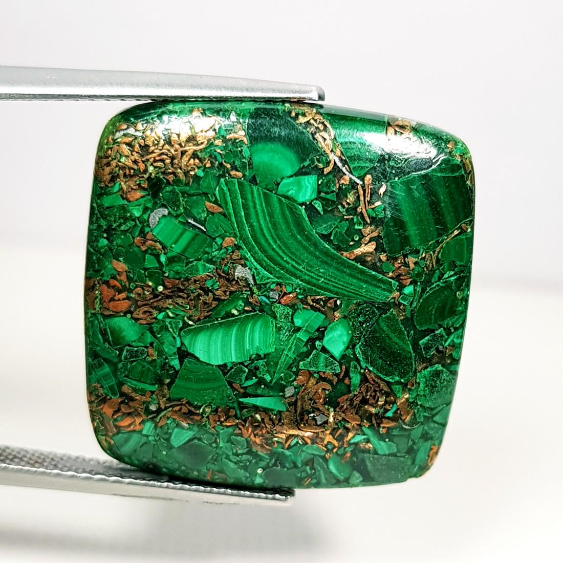 25.16 ct Natural Copper Malakite (1 of 4)