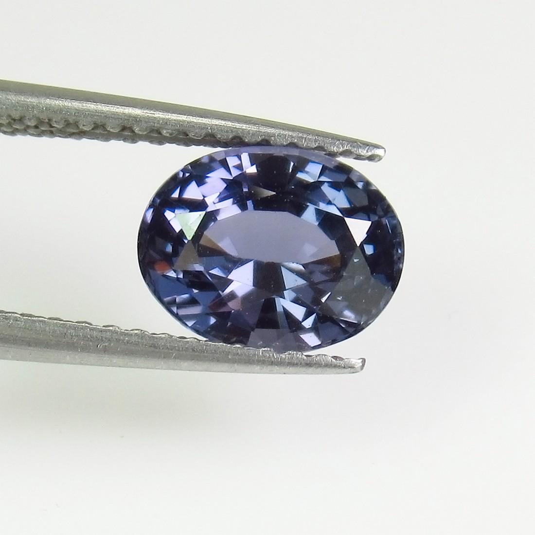 1.89 Ct Genuine Burma Violet Spinel Oval Cut (1 of 2)