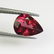 1.68 Ct Genuine Pink Rhodolite Garnet 9X7 mm Pear Cut