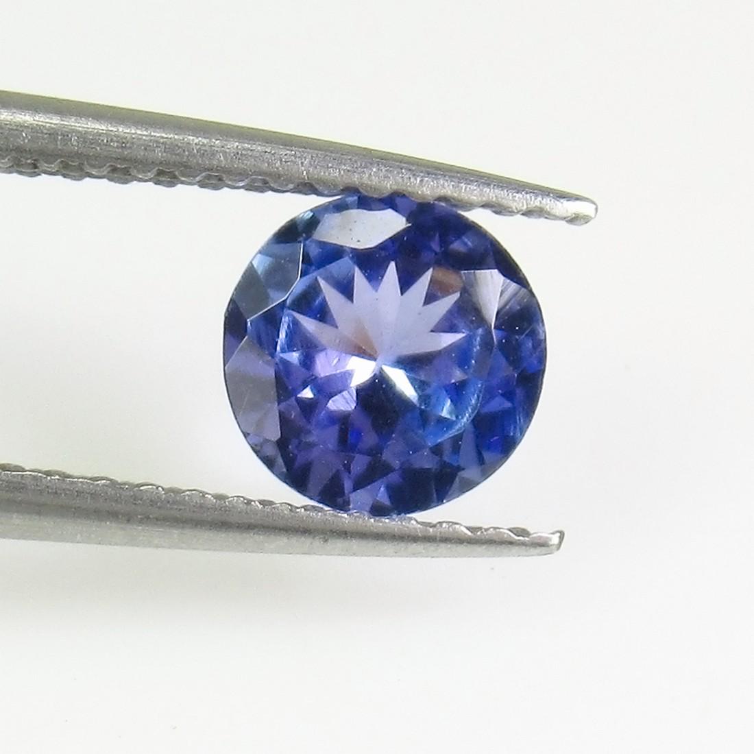 0.80 Ct Genuine Tanzanite 6X6 mm Square Round Cut (1 of 2)