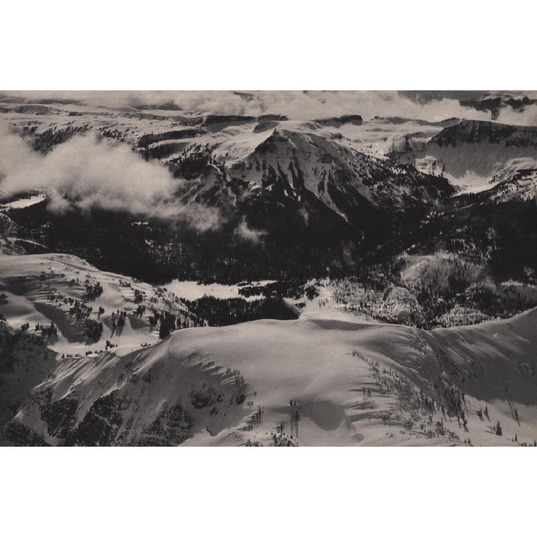 CHARLES J. BELDEN - Top of the Continent: Artist: CHARLES J. BELDEN Print Title: Top of the Continent Medium: Sheet-fed Gravure Printing Date: 1930's Printed in the USA Image Size: 11.5 X 7.5 inches Charles Josiah Belden (1887-1966) was a pho