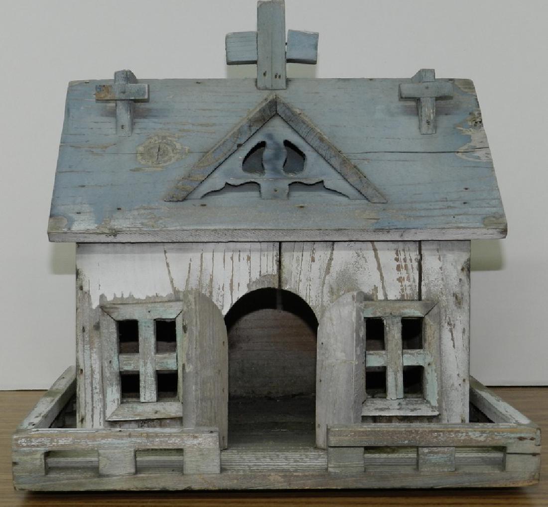 Folk Art Church / Birdhouse (1 of 3)