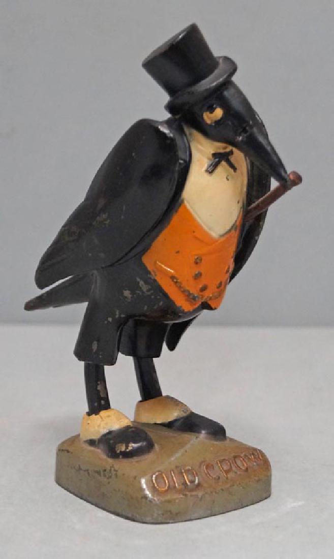 Antique Old Crow Advertising Figurine (1 of 9)