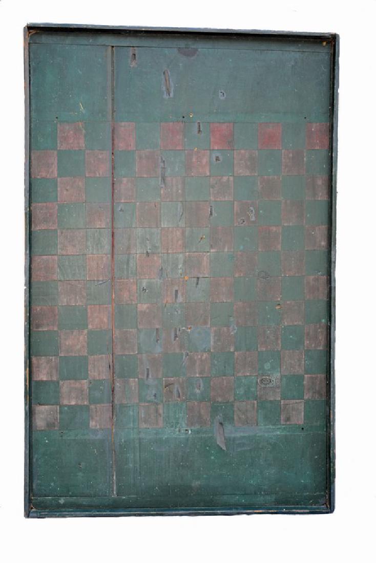 Early 20th century game board in original paint (1 of 3)