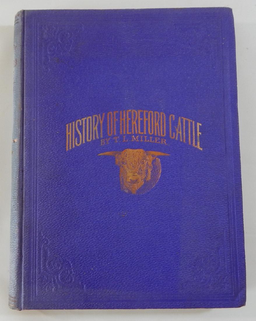 Miller, T. L. History of Hereford Cattle, Proven (1 of 3)