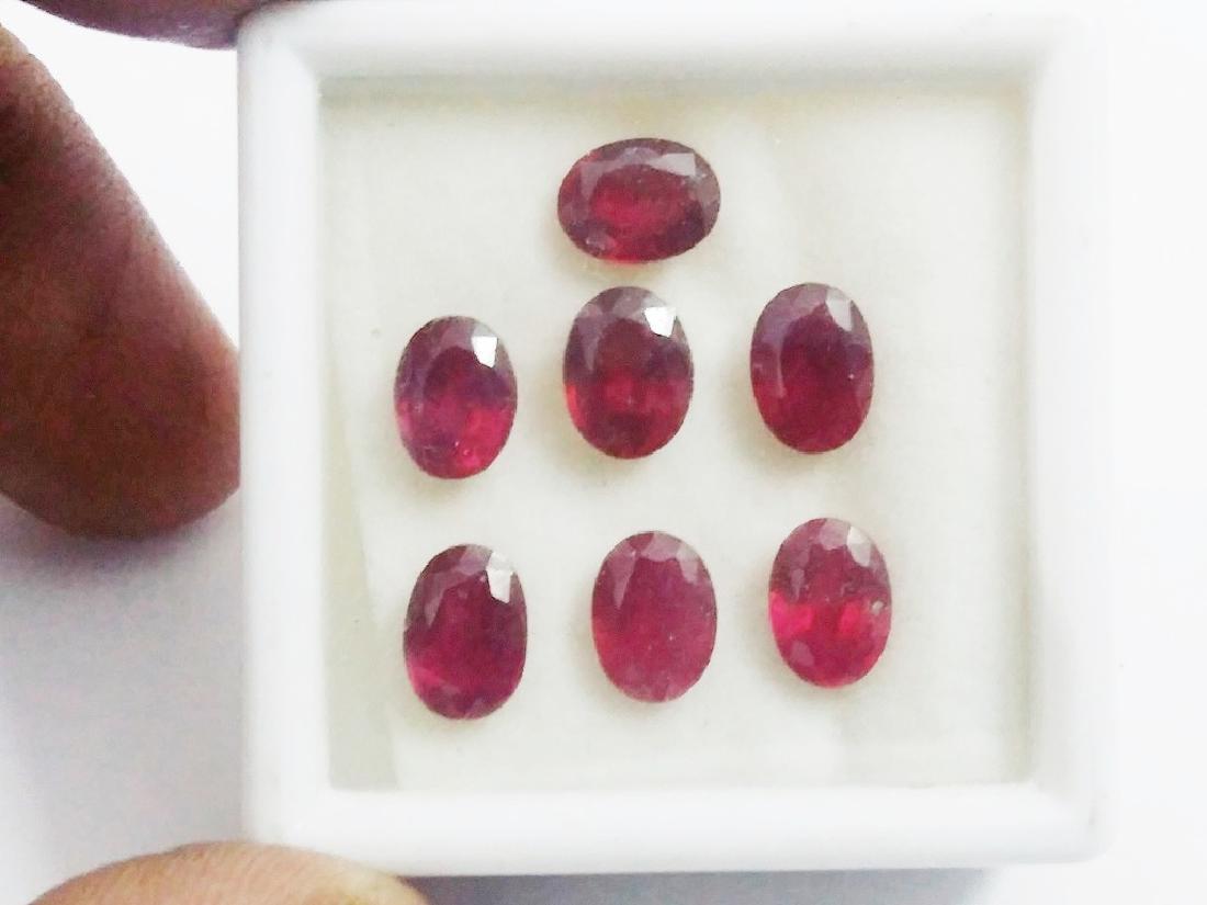 Oval Shape Red Ruby wholesale Lot (1 of 2)