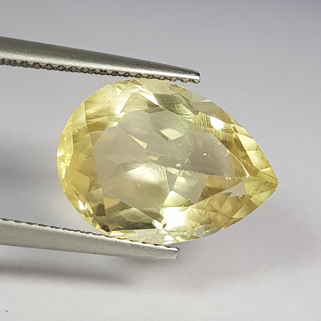 8.49 ct Beautiful Pear Cut Natural Scapolite (1 of 2)