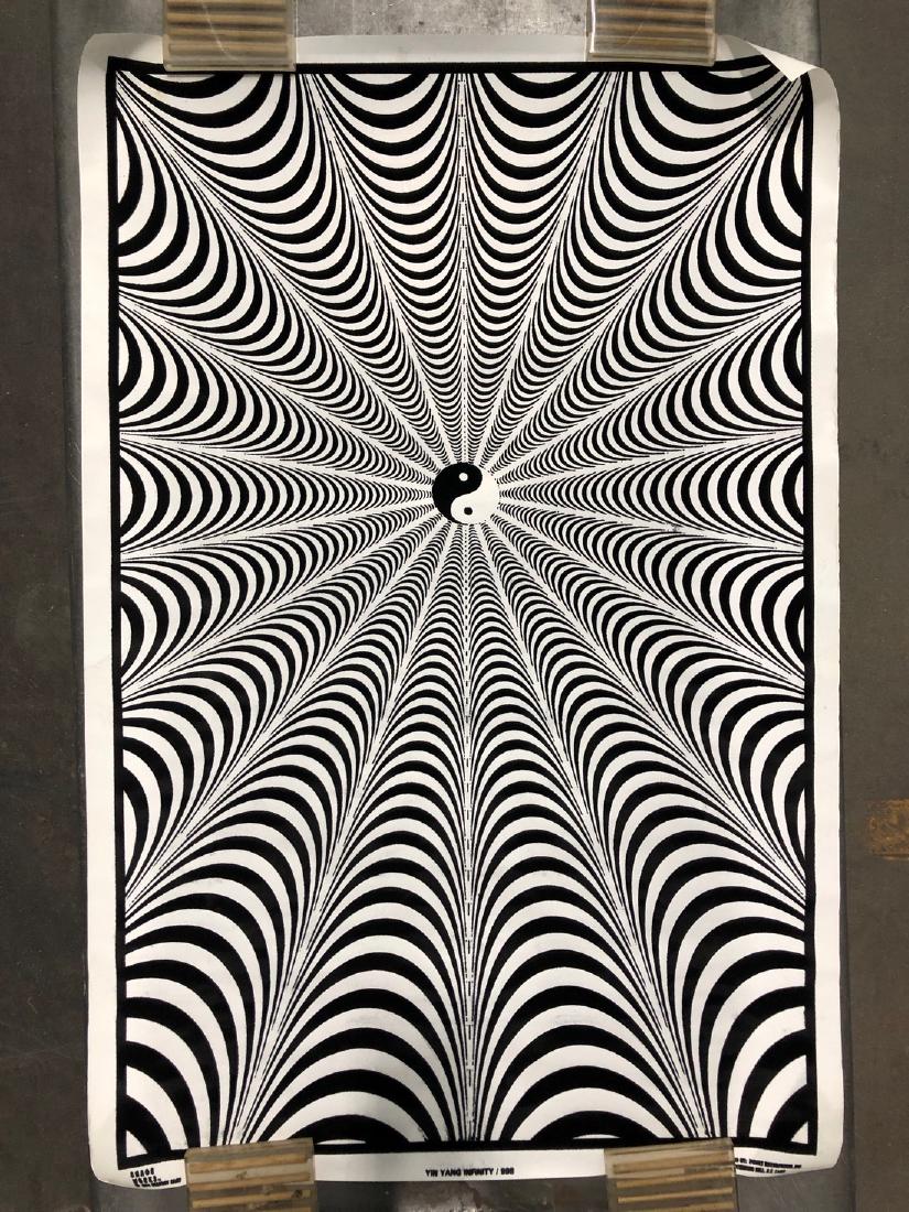 BLACKLIGHT POSTER - YING YANG INFINITY (1 of 1)