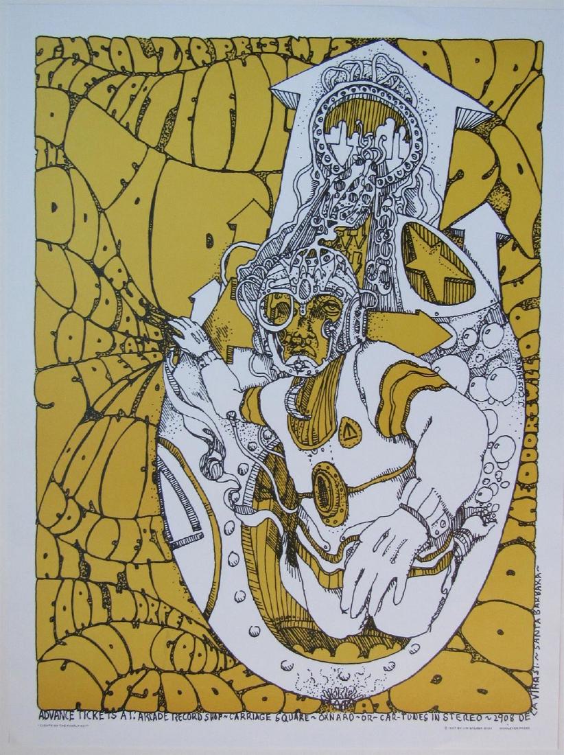 The Grateful Dead / The Doors - JIM SALZER POSTER (1 of 1)
