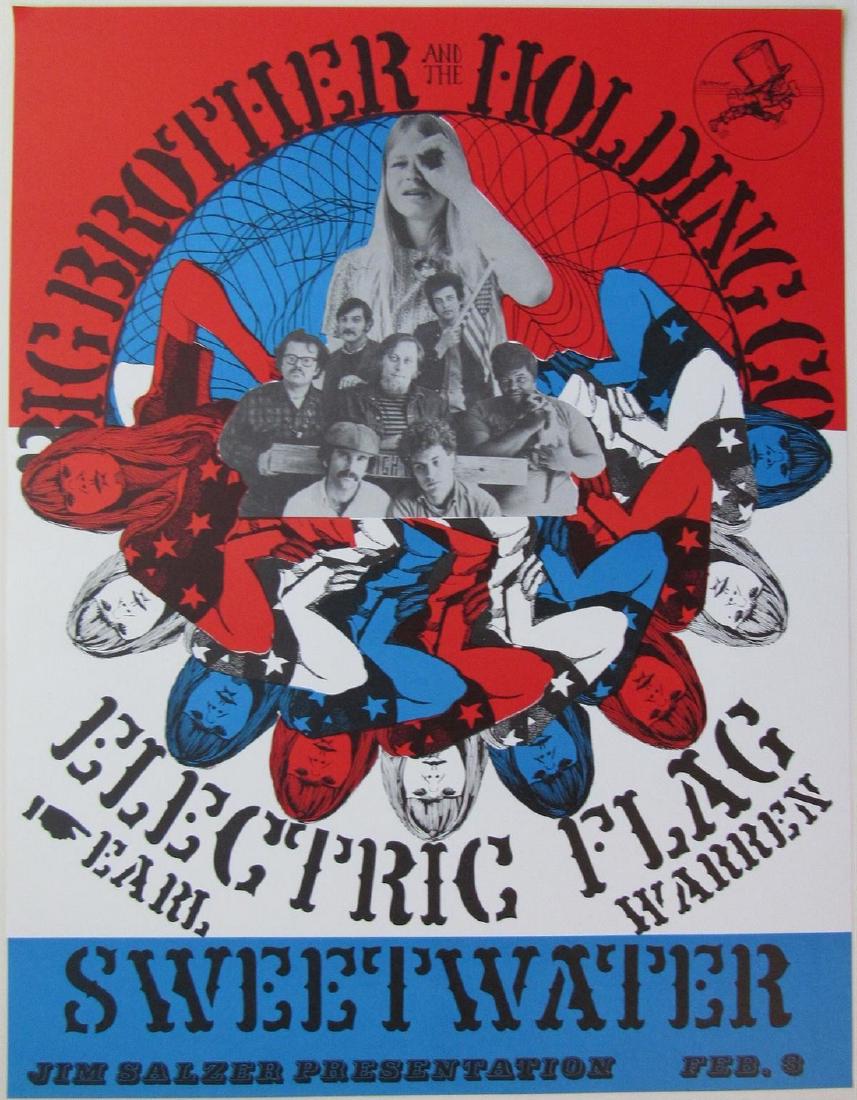 Big Brother & the Holding Company - JIM SALZER POSTER (1 of 1)