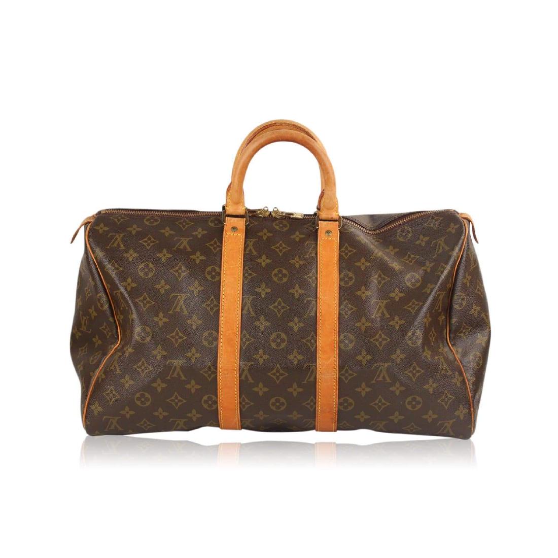 Louis Vuitton Vintage Monogram Keepall 45 Travel Bag (1 of 12)