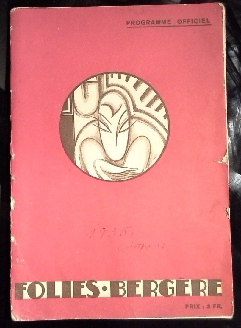 folies bergere program: folies bergere 1935 program 230x155x5 96g. Reserve: $7.00 Shipping: Domestic: Flat-rate of $3.00 to anywhere within the contiguous U.S. International: Foreign shipping rates are determined by destinat