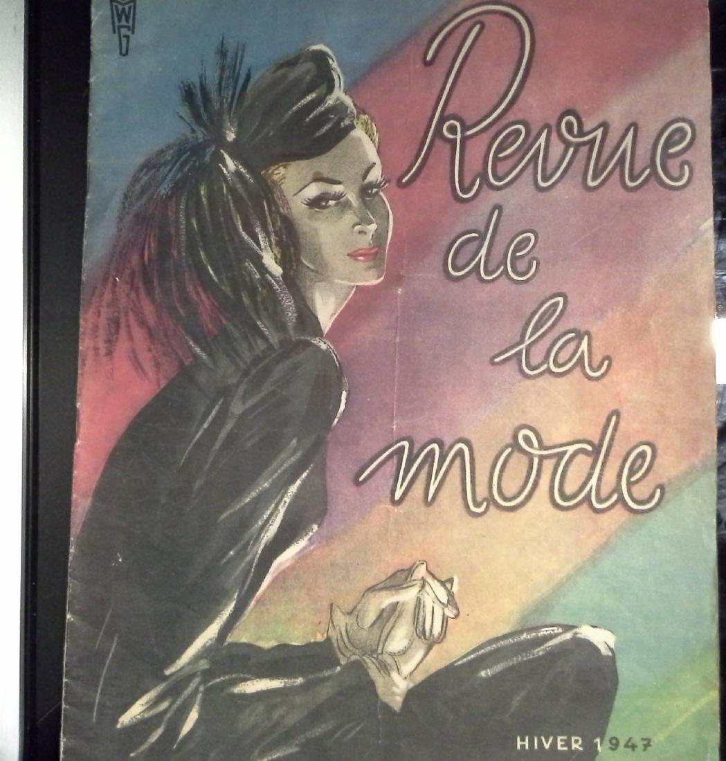 Revue De La Mode hiver 1947: Revue De La Mode hiver 1947 335x250x5 85g. Reserve: $5.00 Shipping: Domestic: Flat-rate of $3.00 to anywhere within the contiguous U.S. International: Foreign shipping rates are determined by destinat