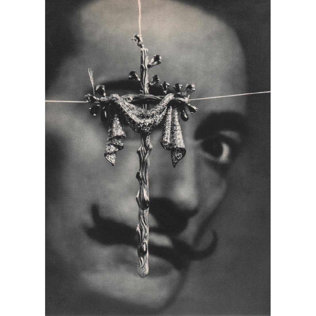 PHILIPPE HALSMAN - Salvador Dali: Artist: PHILIPPE HALSMAN Print Title: Salvador Dali Medium: Sheet-Fed Gravure Printed in 1950's Printed in the USA Image Size approx: 8 x 10 inches Philippe Halsman (1906-1979) was an American portrai