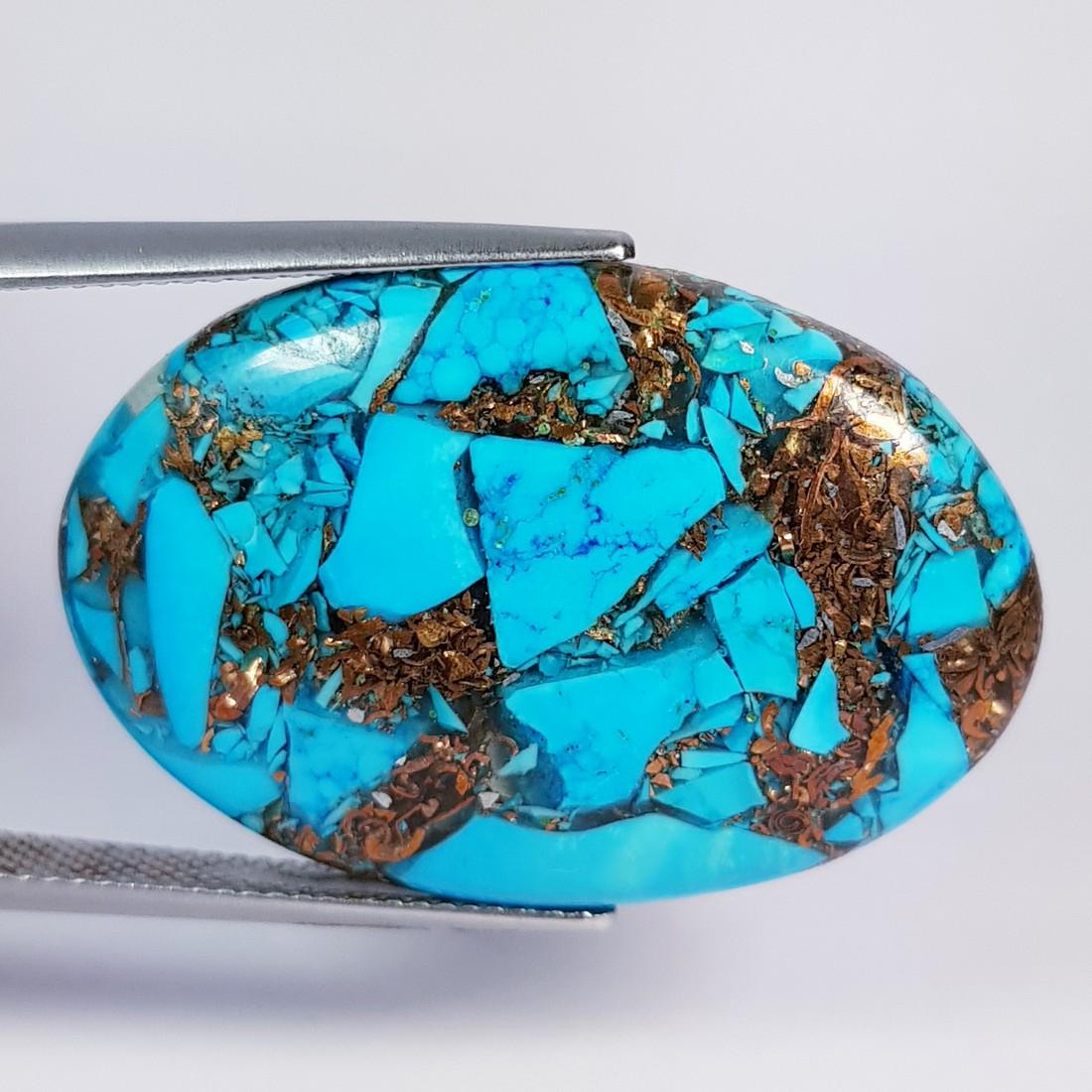 24.51 ct Natural Copper Turquoise (1 of 5)