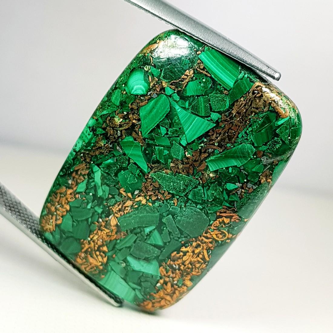 37.33 ct Natural Copper Malakite (1 of 5)