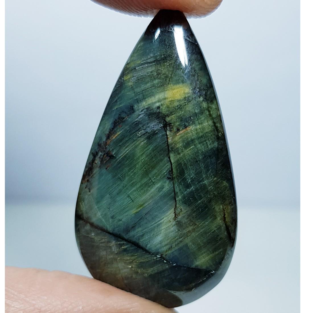 23.40 ct Natural Black Tiger Eye (1 of 5)