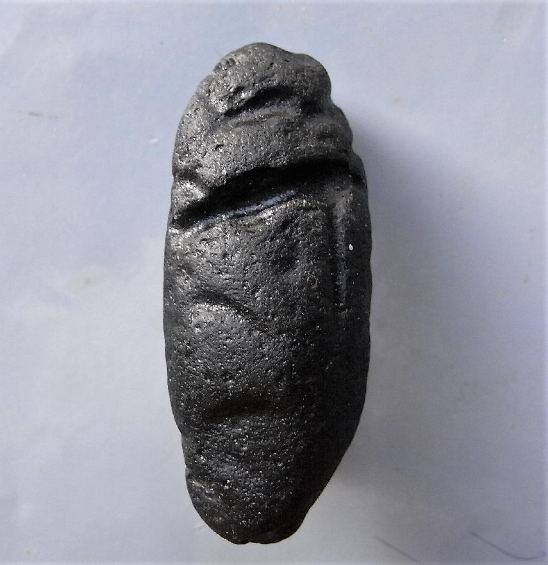 BIG RIZALITE TEKTITE - FROM METEORITE IMPACT: Title: BIG RIZALITE TEKTITE - FROM METEORITE IMPACT Origin: Paracale, Camarines Norte, Bicol Province, Philippines Size: 5.7x2.5x2 cm / 41 gram Additional Information: big, oval shaped rizalite tektit