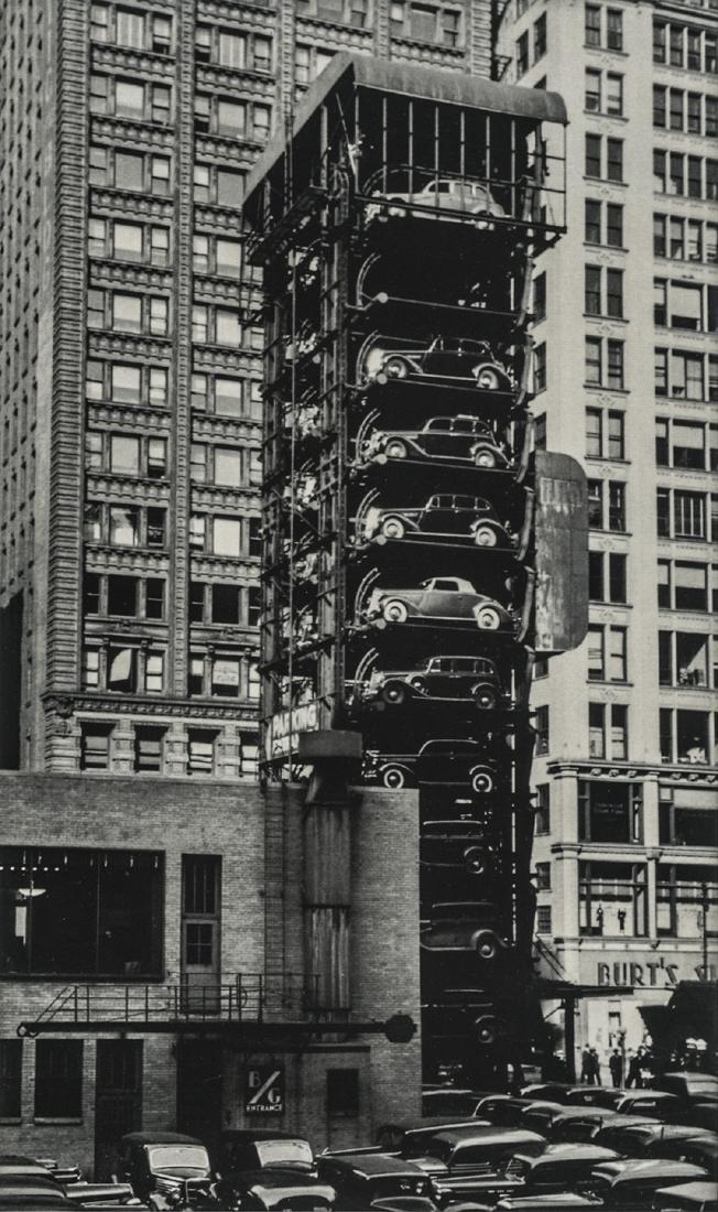 JOHN GUTMANN - Elevator Garage with Parking Lot, 1936 (1 of 1)