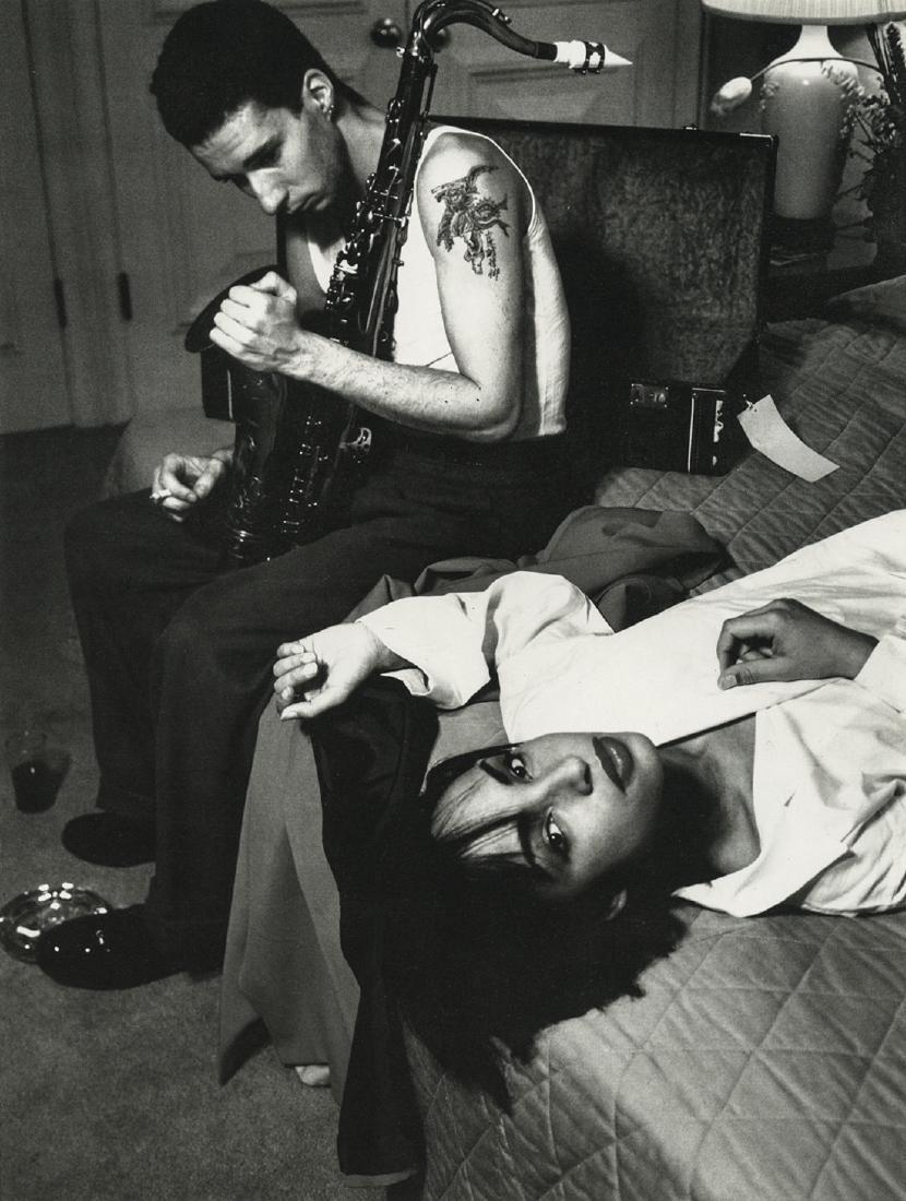 HELMUT NEWTON - The Singer Sade, Beverly Hills, 1985 (1 of 1)