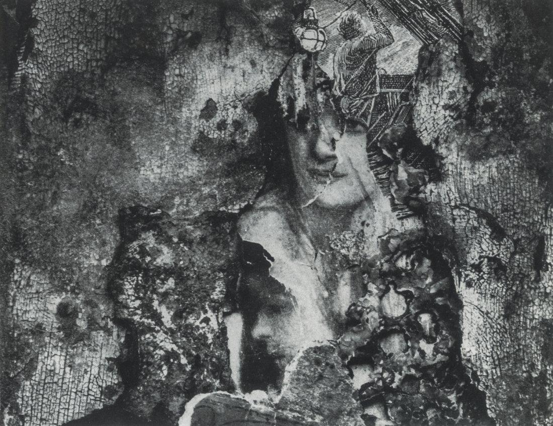 FREDERICK SOMMER - Circumnavigation of the Blood, 1950: Artist: Sommer, Frederick Title: Circumnavigation of the Blood, 1950 Medium: Duotone Photo Litho, 1974, Italy Dimensions: 8.6x6.6" Heat Wax Mounted on 11x14" Conservation Board Frederick Sommer (1905