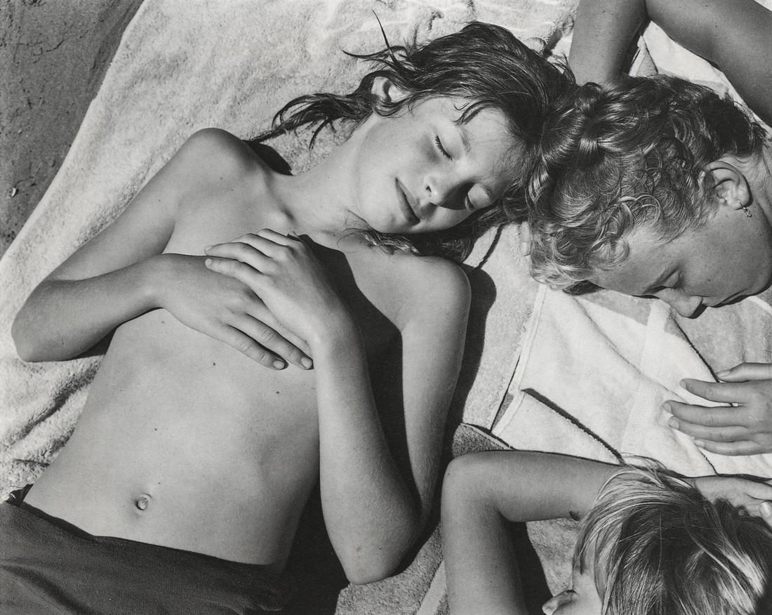 JOCK STURGES - Untitled: Artist: Sturges, Jock Title: Untitled Medium: Sheet Fed Gravure, 1990, Switzerland Dimensions: 7.2x5.75" Heat Wax Mounted on 8.5x11" Conservation Board Jock Sturges (b. 1947) is an American photograph